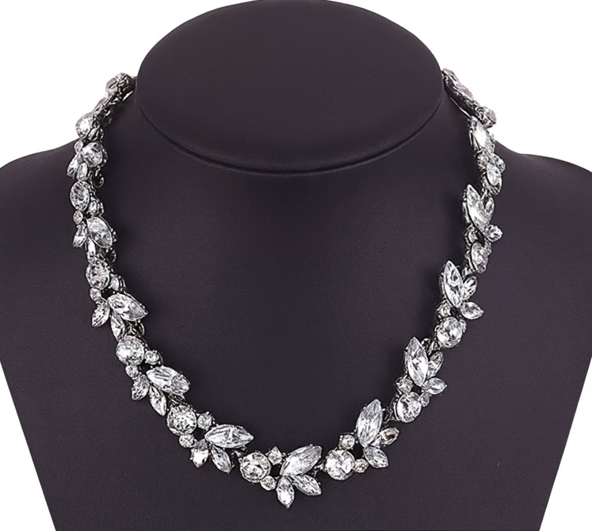 Royal Blossom Crystal Necklace
