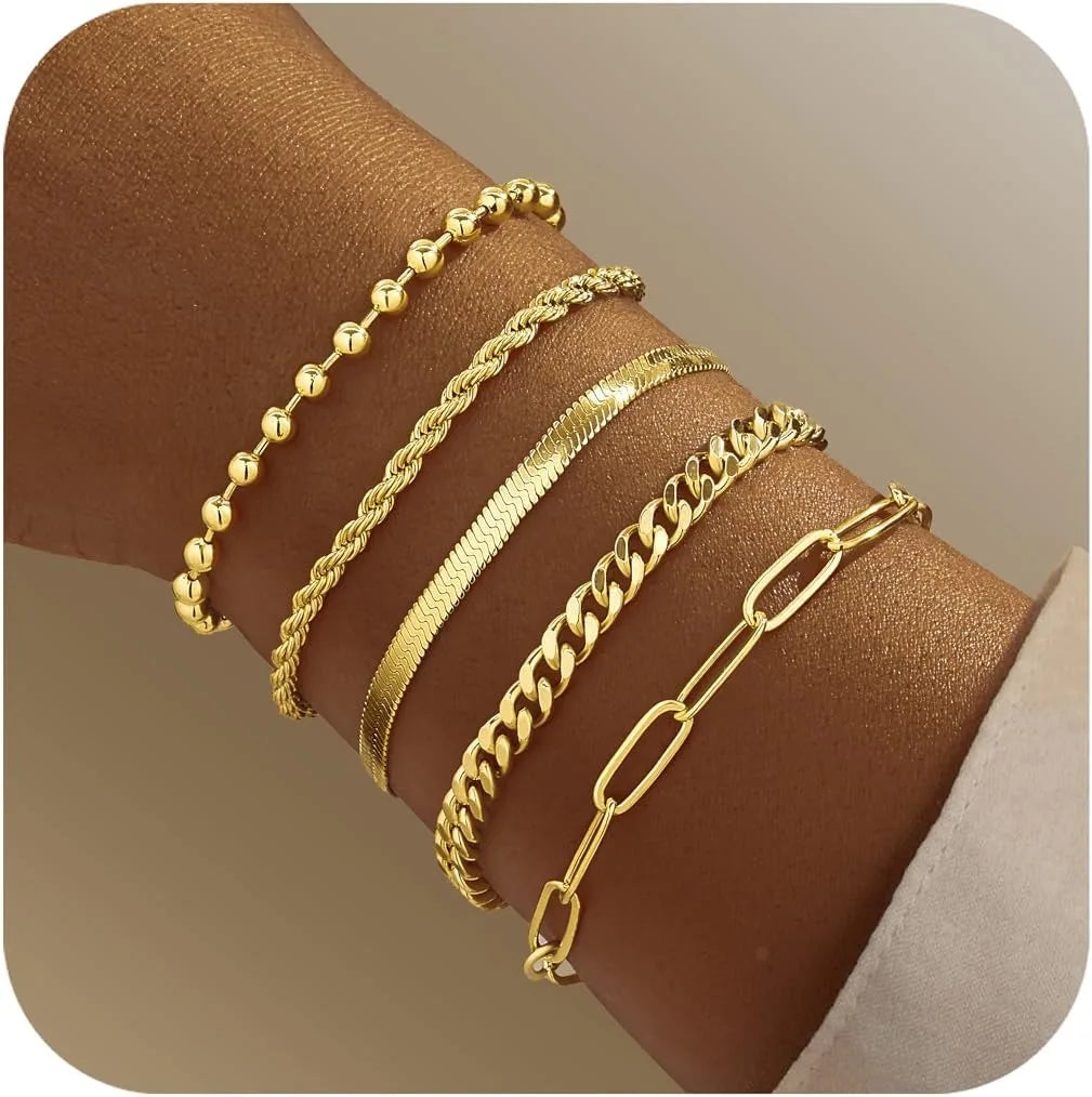 Veloura 5 Piece Bracelet Set
